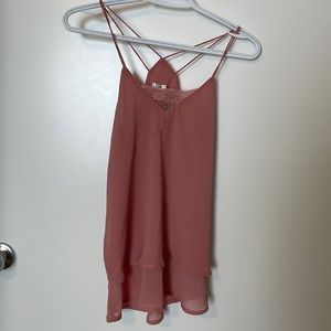 Ardent Blush pink tank top